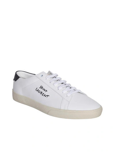 Shop Saint Laurent Sneakers In White