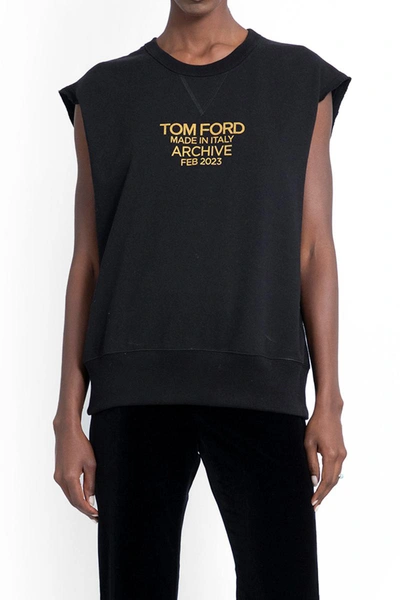 Shop Tom Ford Sweatshirts In Black