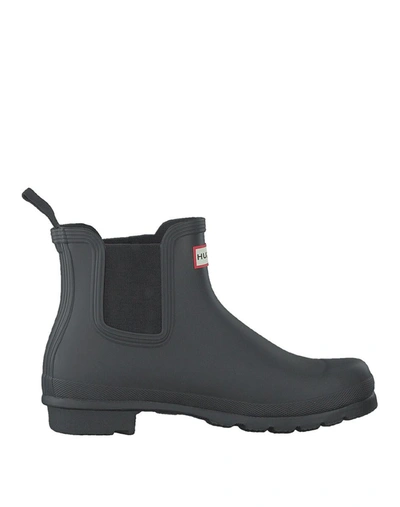 Shop Hunter Ankle Boots In Black