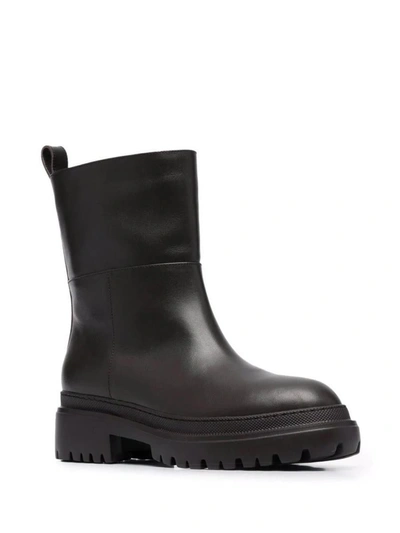 Shop L'autre Chose Ankle Leather Boots