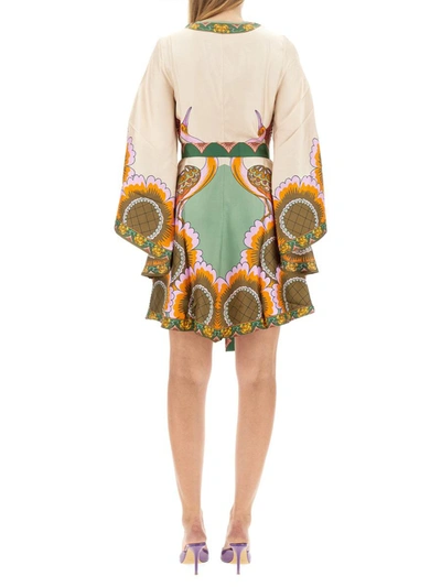 Shop La Doublej Magnificent Mini Dress In Multicolour