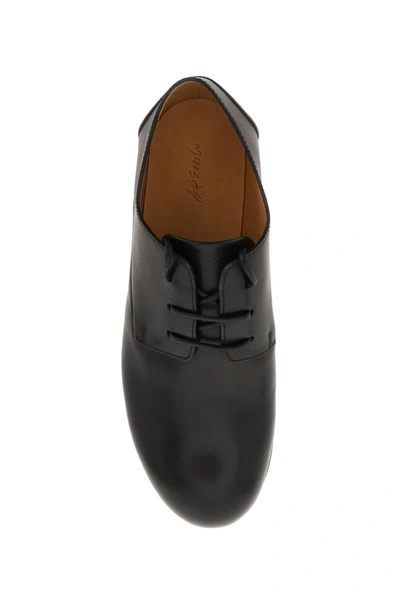 Shop Marsèll Marsell 'zucca Media' Leather Derby Shoes In Black