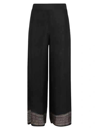 Shop Obidi Silk Trousers In Black