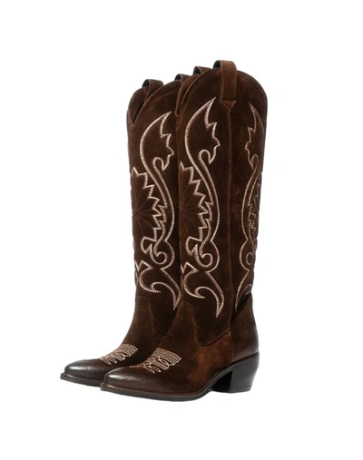 Shop P.a.r.o.s.h . Boots In Brown