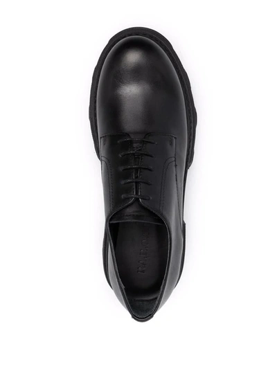 Shop P.a.r.o.s.h. Lace-up Chunky-sole Shoes In Black