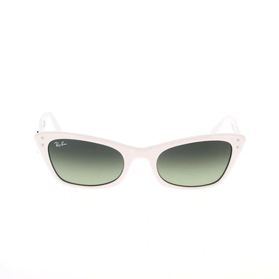 Shop Ray Ban Ray-ban Sunglasses In White