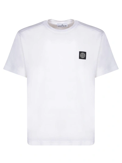 Shop Stone Island T-shirts In White