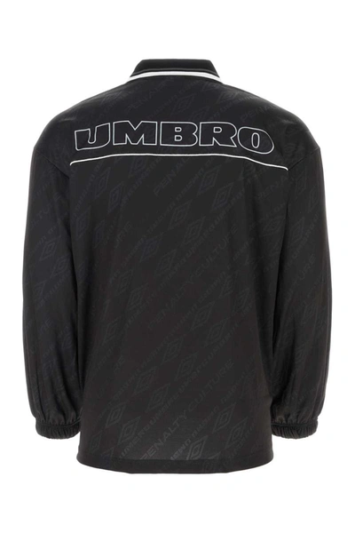 Shop Umbro Polo In Black
