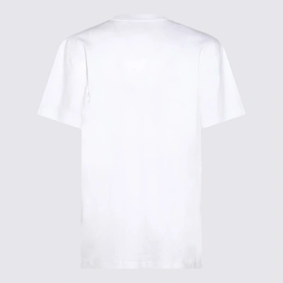 Shop Y/project White Cotton Paris Best Patch T-shirt