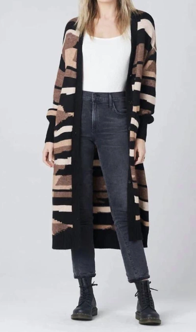 Saltwater Luxe Arie Long Sleeve Sweater In Black In Black