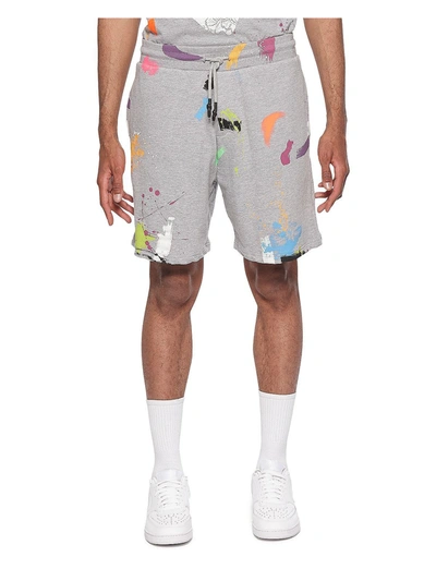 Shop Elevenparis Mens Terry Sweatpant Casual Shorts In Multi