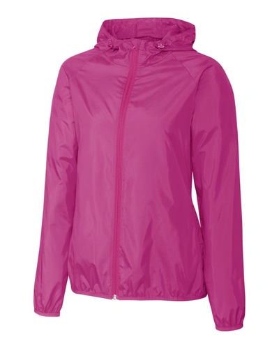 Shop Clique Ladies' Reliance Lady Packable Jacket In Pink