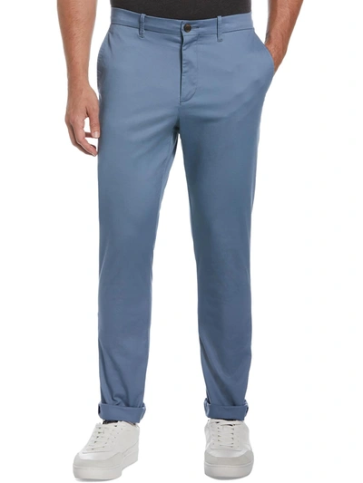 Shop Original Penguin Mens Twill Slim Fit Chino Pants In Blue