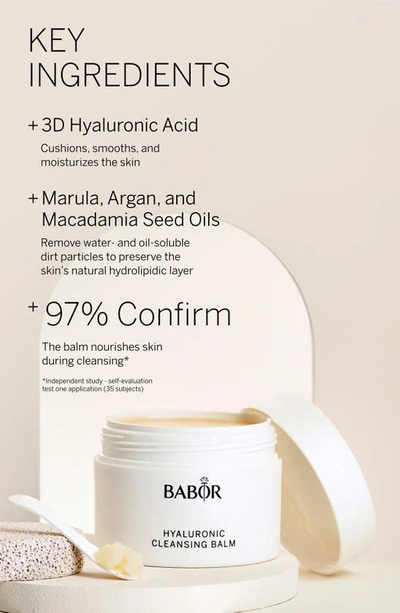 Babor Hyaluronic Cleansing Balm 5.07 Oz.