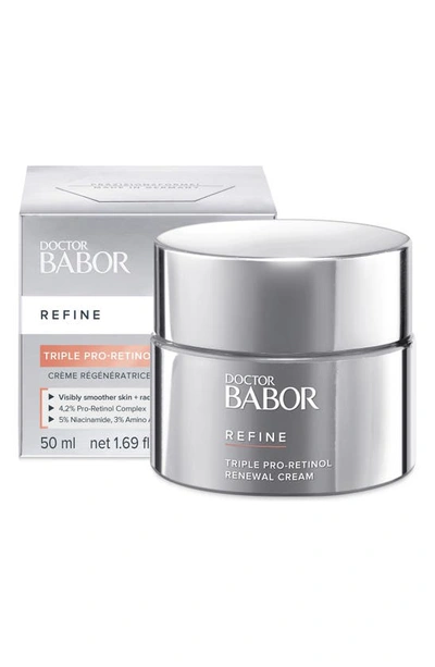 Shop Babor Refine Triple Pro-retinol Renewal Cream, 1.69 oz