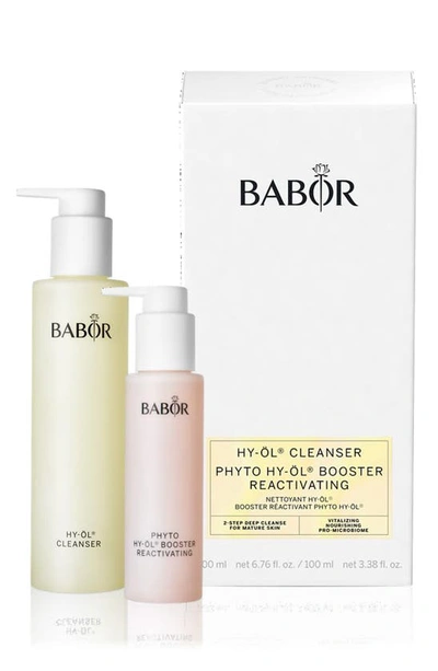 Shop Babor Hy-öl® Cleanser & Phyto Hy-öl Booster Reactivating Set $74 Value