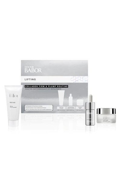 Shop Babor Collagen Firm & Plump Routine (limited Edition) $98 Value, 1.52 oz