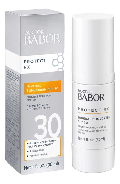 Shop Babor Protect Rx Mineral Sunscreen Spf 30, 1 oz