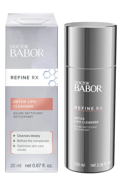 Shop Babor Refine Rx Detox Lipo Cleanser, 3.3 oz