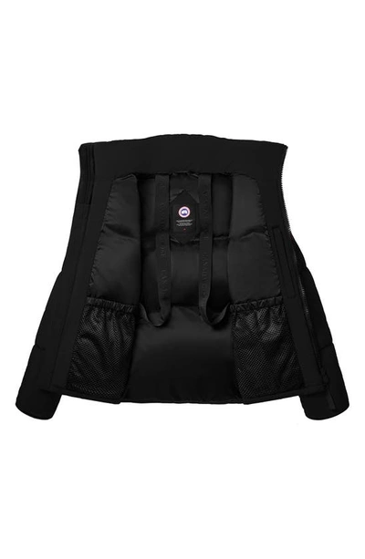 Shop Canada Goose Lawrence Water Repellent 750 Fill Power Down Puffer Jacket In Black