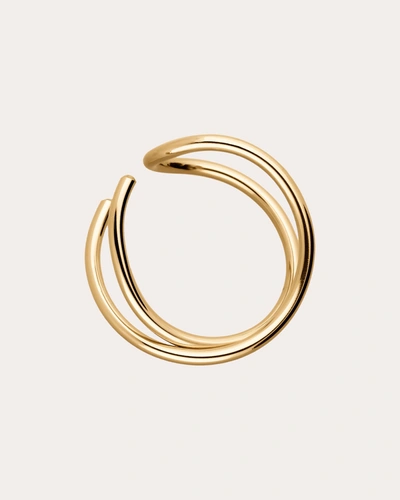 Shop Atelier Paulin Women's 18k Gold L Outline Ring