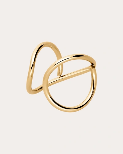 Shop Atelier Paulin Women's 18k Gold O Outline Ring