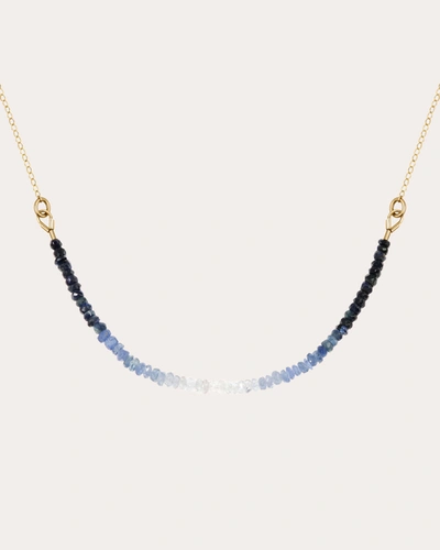 Shop Atelier Paulin Women's Blue Sapphire Nonza Necklace