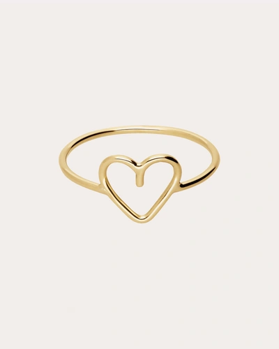 Shop Atelier Paulin Women's 18k Gold Heart Ring