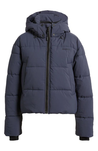 Rip Curl Tidal Anti Series Water Repellent Crop Jacket In Navy