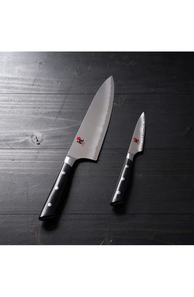 Shop Zwilling Miyabi Evolution 2-piece Knife Set In Stainless Steel