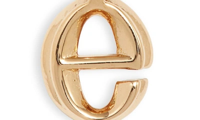 Shop Jenny Bird Customized Monogram Pendant Necklace In High Polish Gold - E