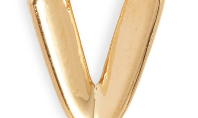 Shop Jenny Bird Customized Monogram Pendant Necklace In High Polish Gold - V
