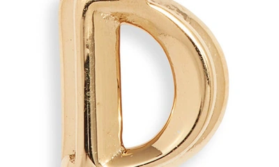 Jenny Bird Customized Monogram Pendant Necklace In High Polish Gold - D