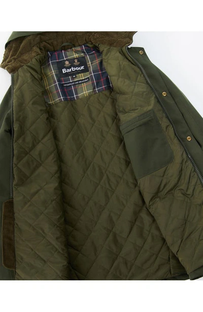 Shop Barbour Ashby Waterproof Winter Jacket In Sage