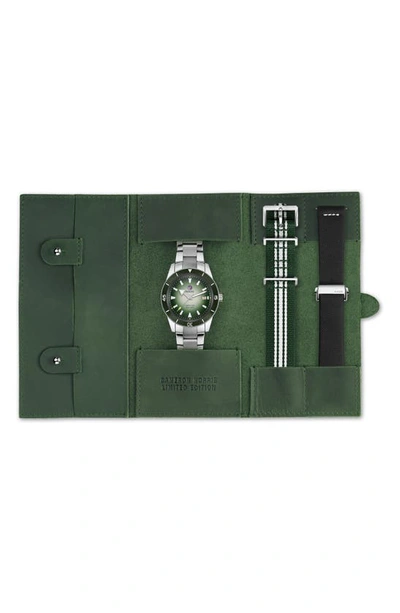 Rado Captain Cook X Cameron Norrie Mens Automatic Watch R32149318 In Green