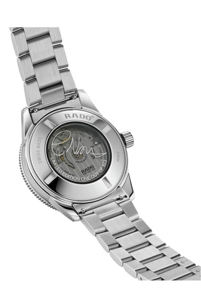 Rado Captain Cook X Cameron Norrie Mens Automatic Watch R32149318 In Green