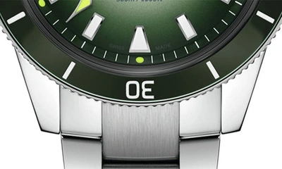 Rado Captain Cook X Cameron Norrie Mens Automatic Watch R32149318 In Green