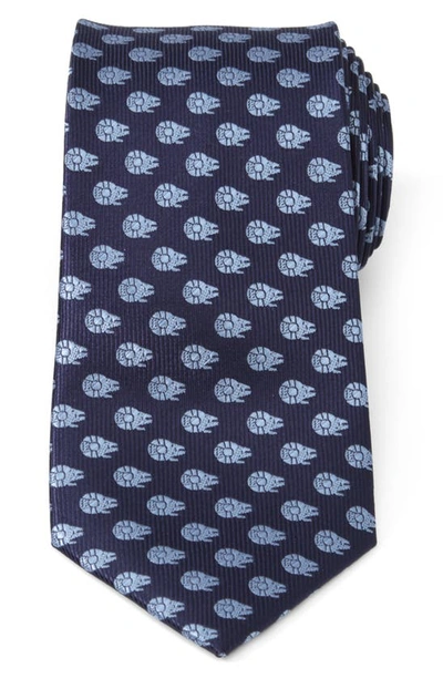 Shop Cufflinks, Inc Star Wars™ Millennium Falcon Tie In Blue