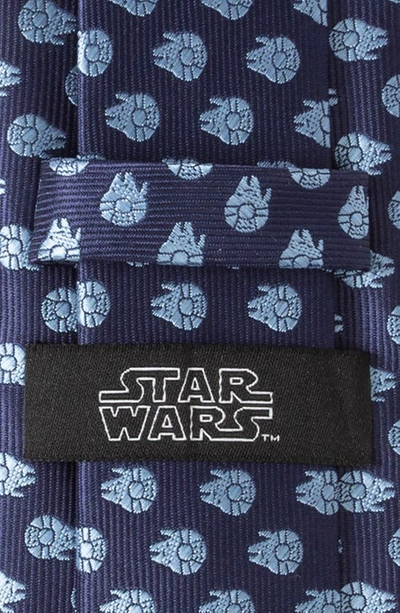 Cufflinks, Inc Star Wars Millennium Falcon Blue Tonal Tie In Blue