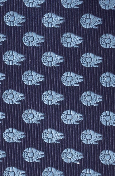 Cufflinks, Inc Star Wars Millennium Falcon Blue Tonal Tie In Blue