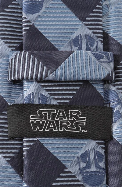 Shop Cufflinks, Inc Star Wars™ Mandalorian Check Tie In Blue