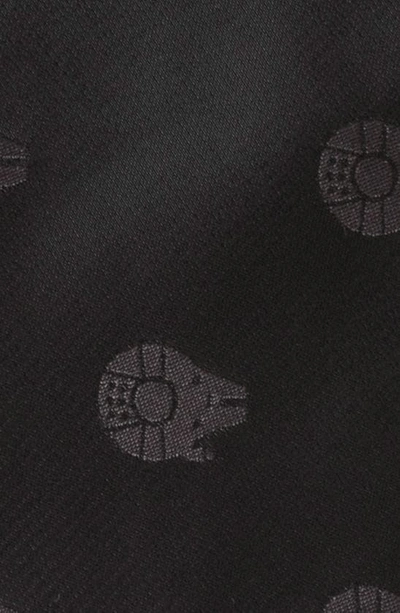 Shop Cufflinks, Inc . Star Wars™ Millennium Falcon Tie In Black