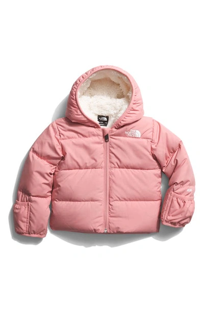 Shop The North Face North Hooded Water Repellent 600 Fill Power Down Jacket In Shady Rose