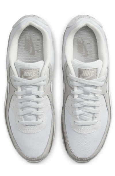 Shop Nike Air Max 90 Sneaker In Photon Dust/ Iron Ore/ Sail