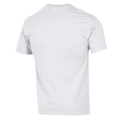 Shop Champion White Colorado Buffaloes Straight Over Logo T-shirt