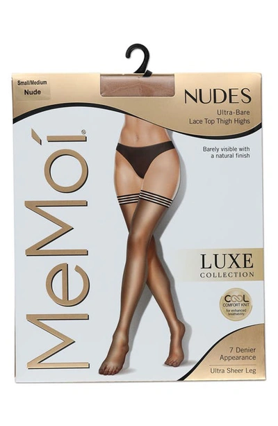 Memoi Women's Ultra-sheer Pantyhose In Light Beige