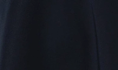 Shop Akris Punto Balloon Sleeve Crepe A-line Dress In Black