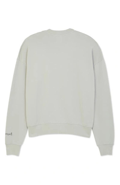 Shop The Rad Black Kids Glampard Cotton Graphic Sweatshirt In Gray