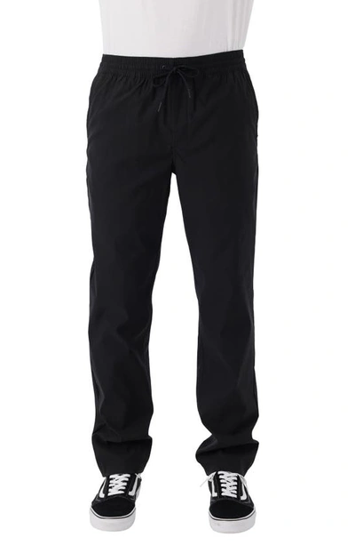 Shop O'neill Trvlr Coast Hybrid Pants In Black
