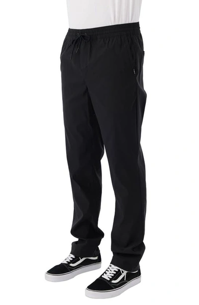 Shop O'neill Trvlr Coast Hybrid Pants In Black